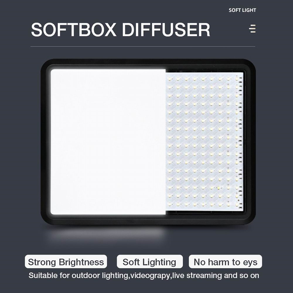 Photography Studio Lighting Set Up - Profesyonel Çift Renkli Led Panel 2800K-7000K