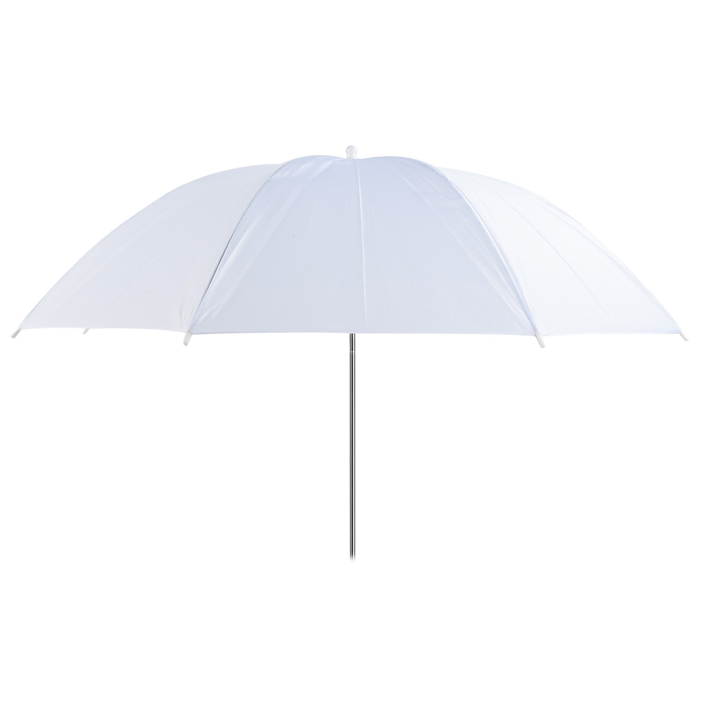 Photography Lighting With Umbrella - 33 İnç Şeffaf Beyaz Yumuşak Şemsiye