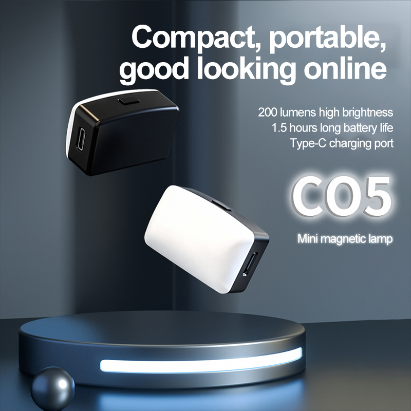 Photography Lighting Effects - Mini Manyetik Selfie Dolgu Işığı Taşınabilir