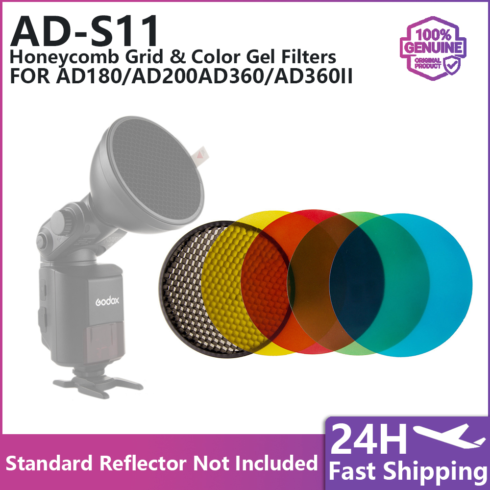Honeycomb Grid Filter - AD-S11 Petek Izgaralı Renkli Jel Filtre