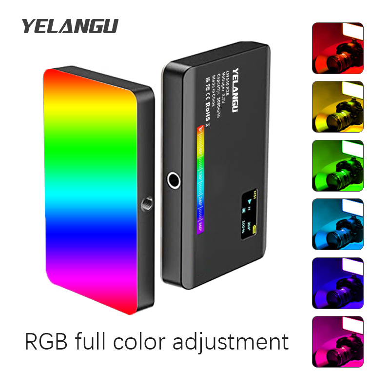 Photography Lighting With Umbrella - YELANGU RGB LED Video Işığı W140