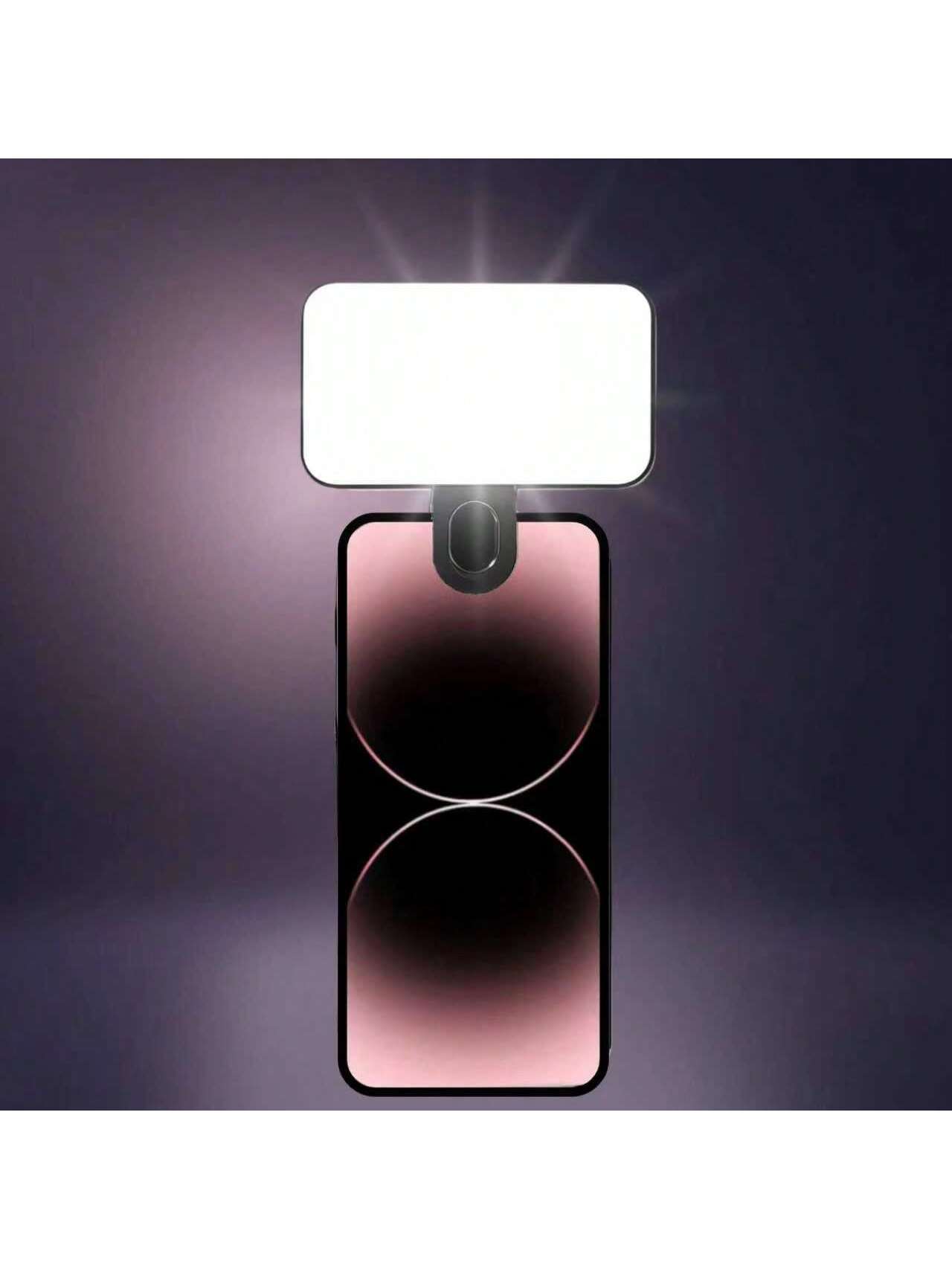 Photography Lighting Overhead - Mini Klipsli Selfie Halka Işığı Şarj
