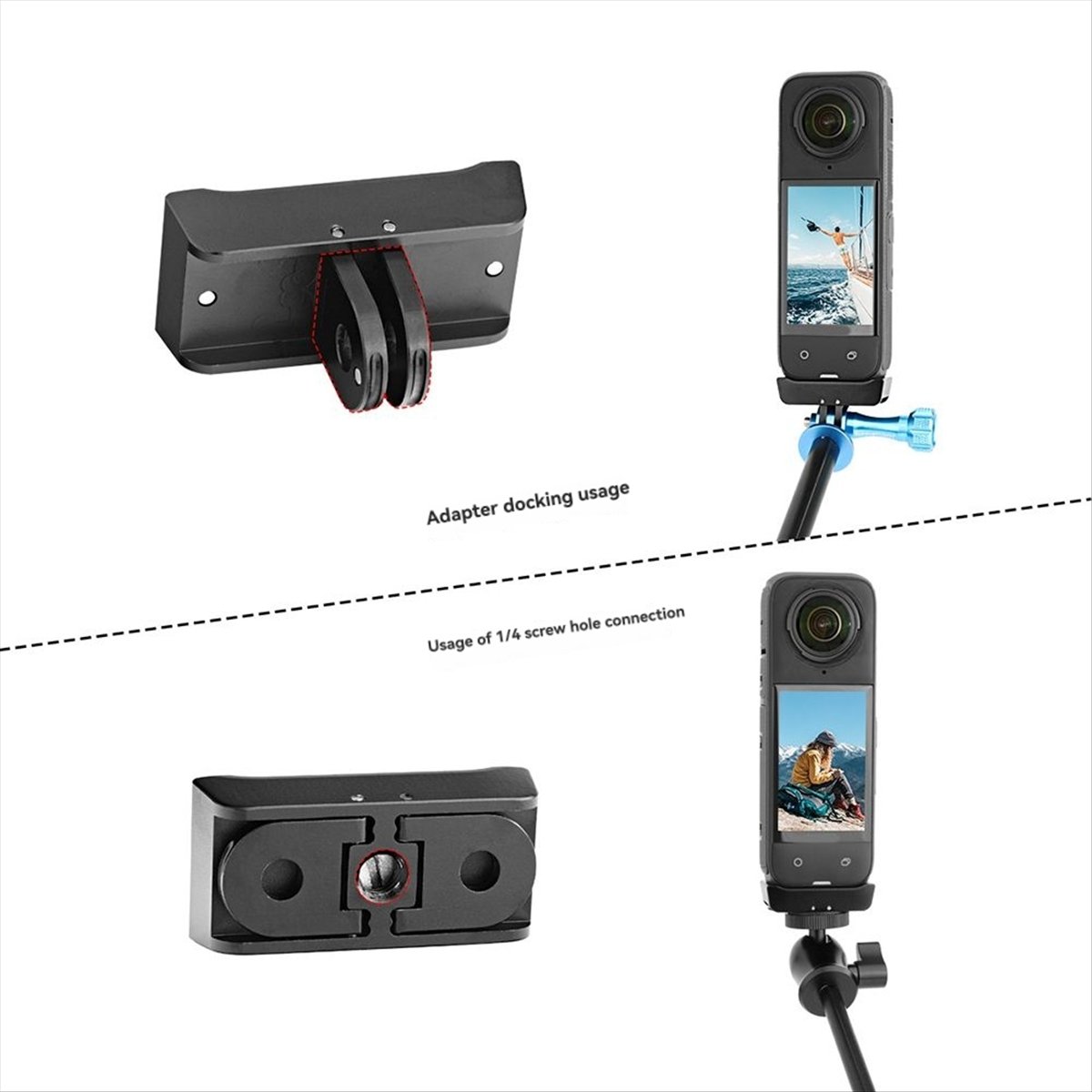Insta360 Camera X4 - Insta360 X5 X4 Kameralar için A73T