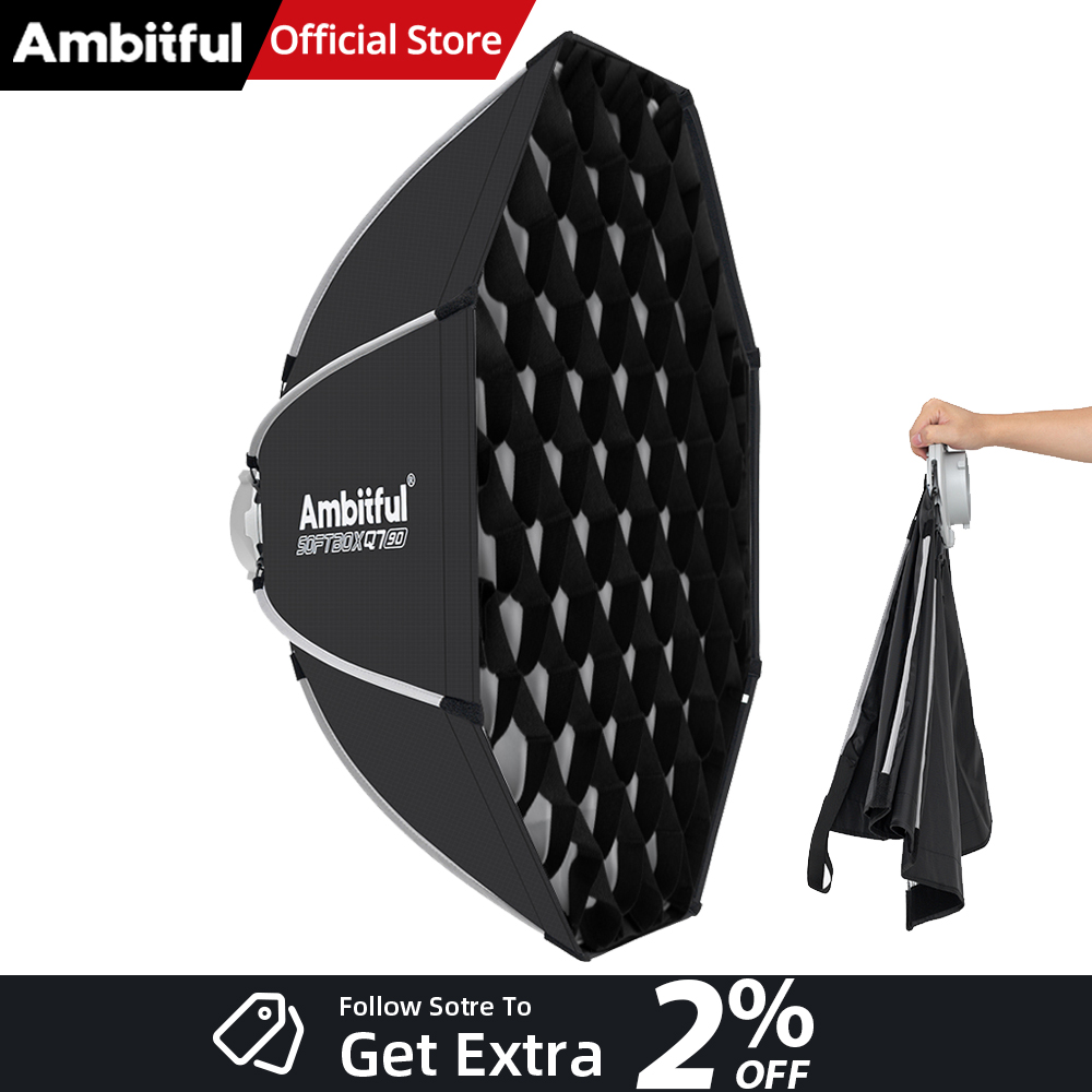 Photography Studio Lighting Set Up - AMBITFUL Q7II 55/65/90cm Bowens Mount Sekizgen