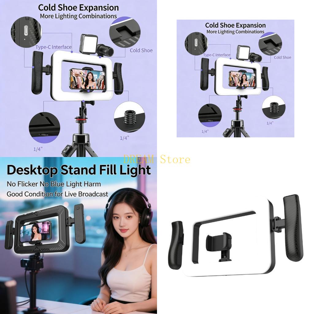 Photography Lighting Design - Taşınabilir Işık Selfie Kamera için 360