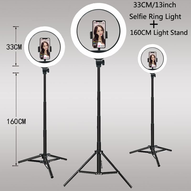 Photography Lighting With Umbrella - 26 33 CM Video Işıkları Kısılabilir