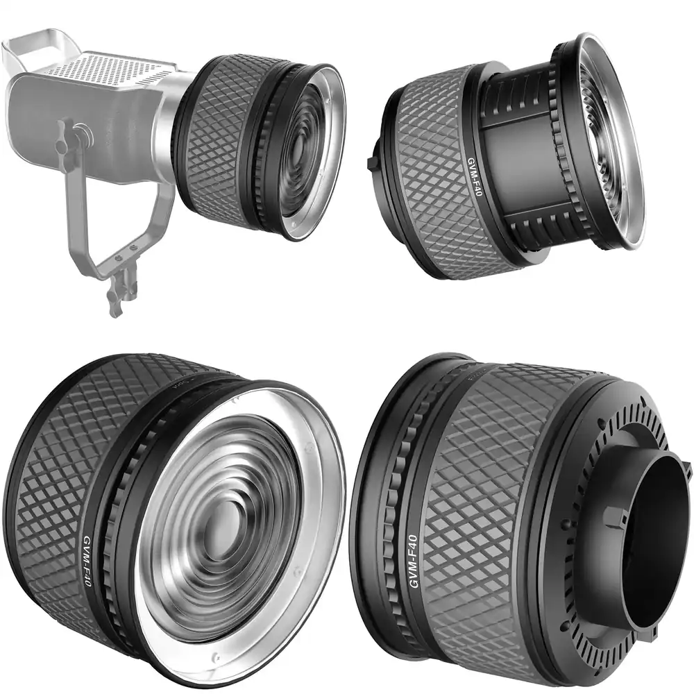 GVM Resmi F40 Fresnel Lens, Bo - Photography Lighting Design incelemesi ve fiyatı