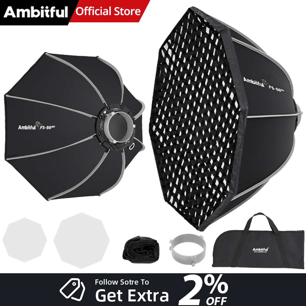 AMBITFUL FS60PROII Hızlı Kurul - Photography Studio Lighting Set Up incelemesi ve fiyatı