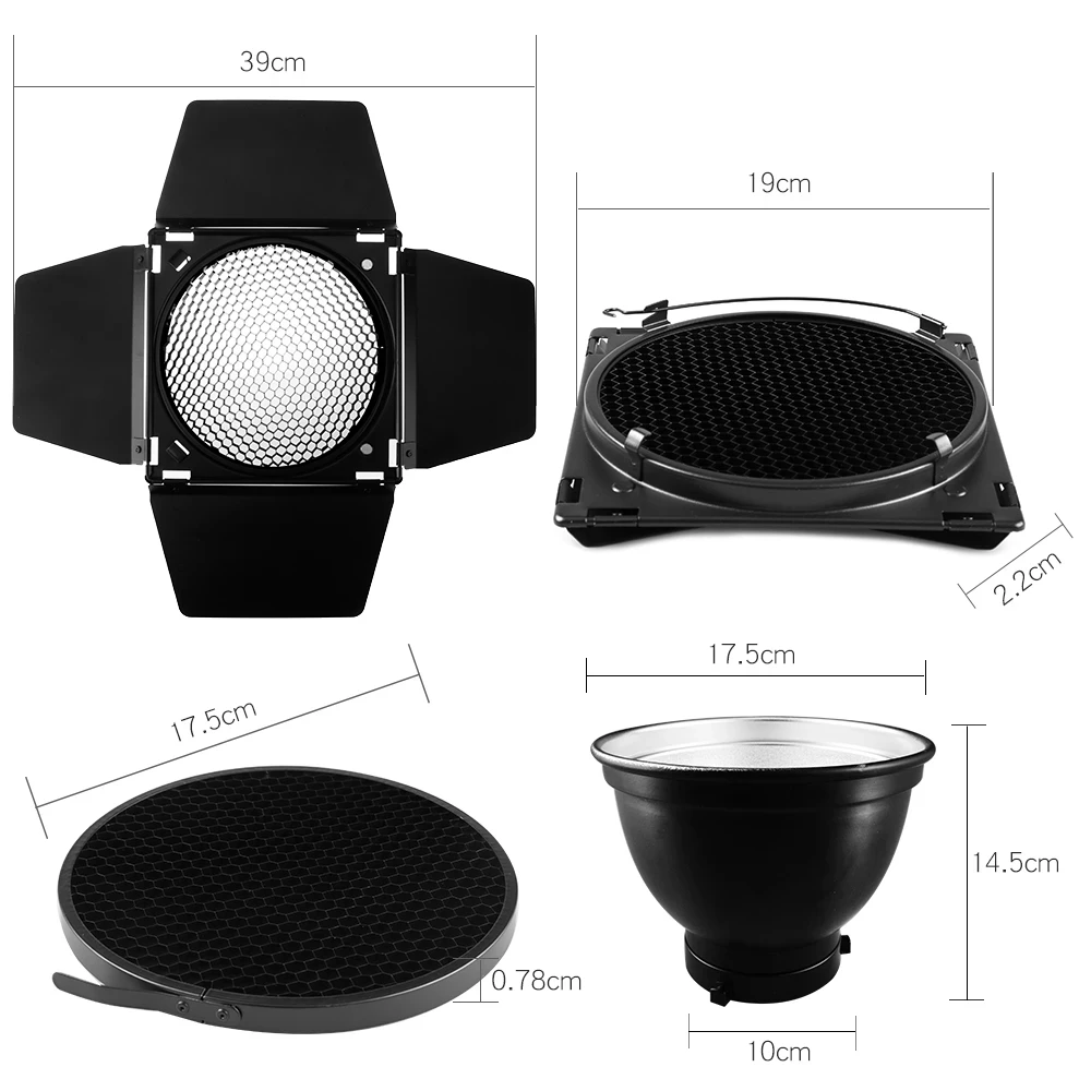 Godox BD-04 Ahır Kapısı Standa - Honeycomb Grid Filter incelemesi ve fiyatı