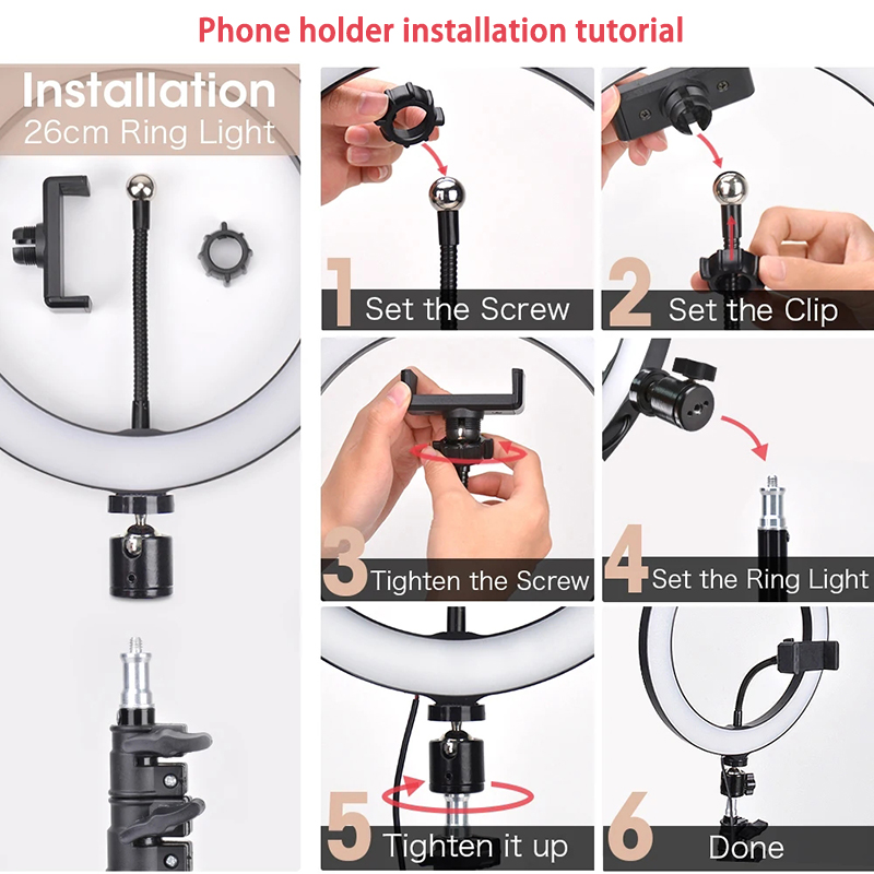 16/26/33cm Selfie Halka Işık F - Photography Lighting Overhead incelemesi ve fiyatı