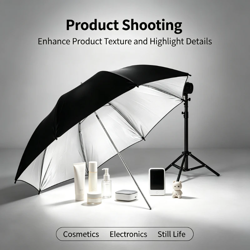 2026 Siyah Dayanıklı 33 inç Ya - Photography Lighting With Umbrella incelemesi ve fiyatı