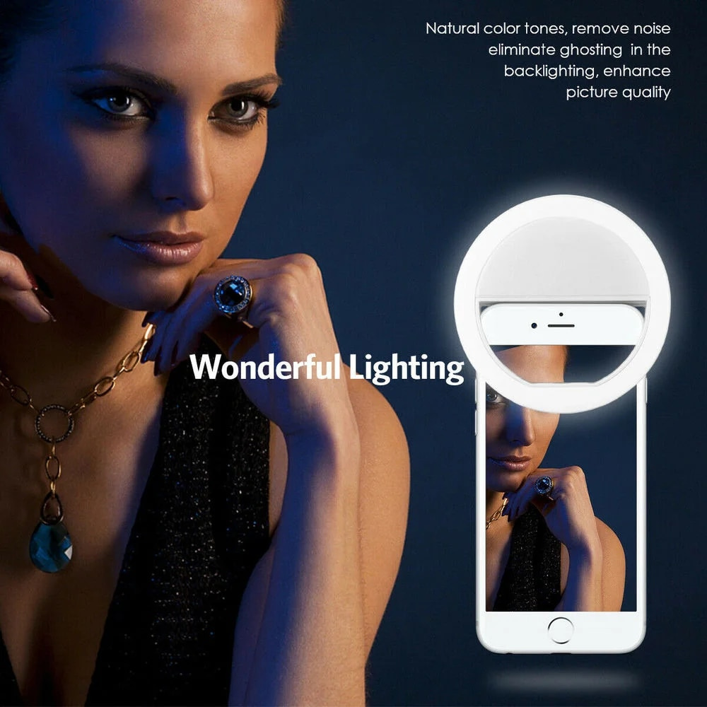 LED Selfie Dolgu Işığı USB Şar - Photography Lighting Effects incelemesi ve fiyatı