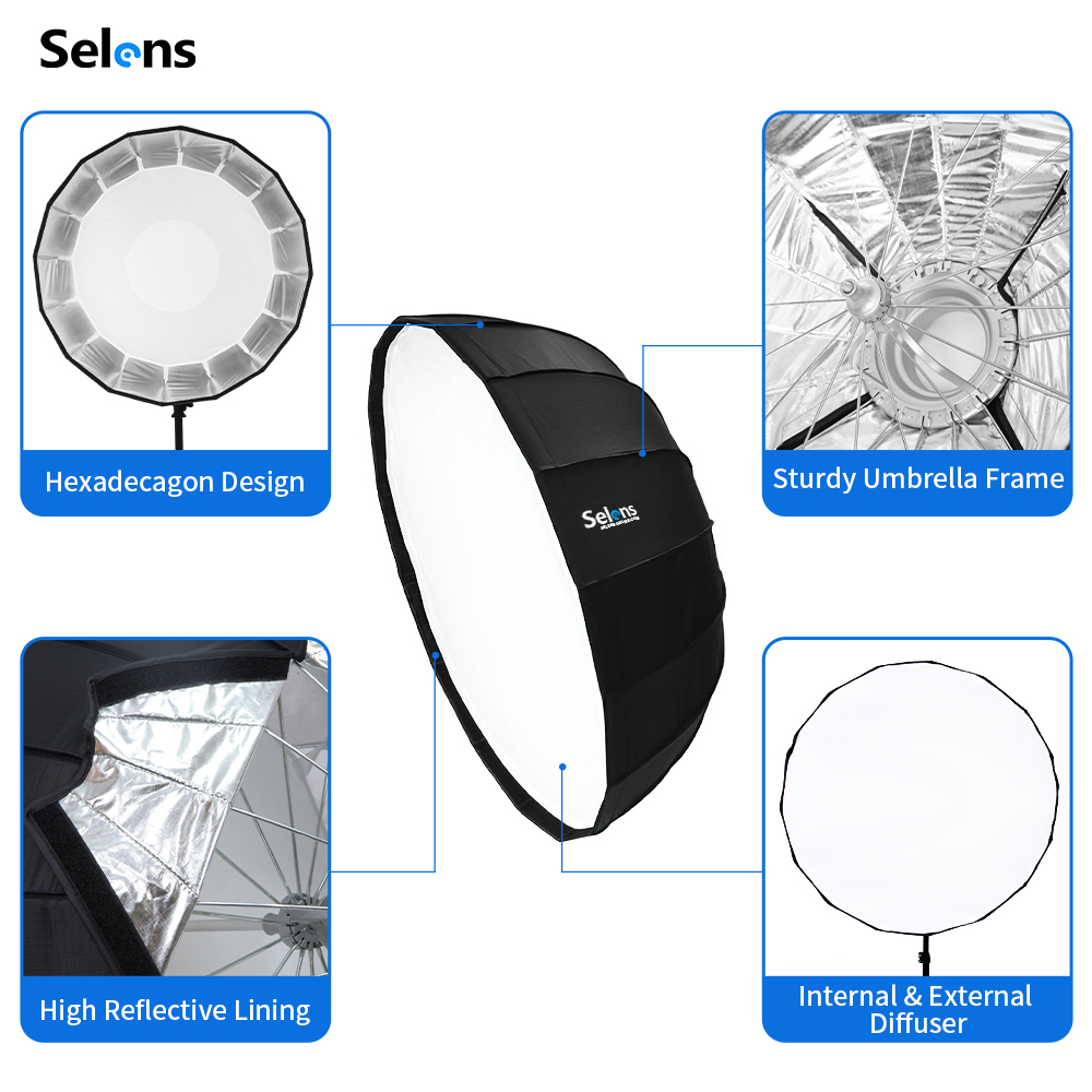 Selens 85cm şemsiye Radar Soft - Photography Lighting With Umbrella incelemesi ve fiyatı