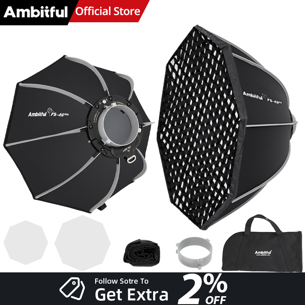 AMBITFUL FS40PROII Hızlı Kurul - Photography Studio Lighting Set Up incelemesi ve fiyatı