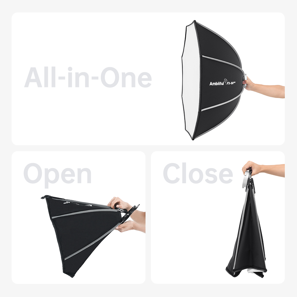 AMBITFUL FS40PROII Hızlı Kurul - Photography Studio Lighting Set Up incelemesi ve fiyatı
