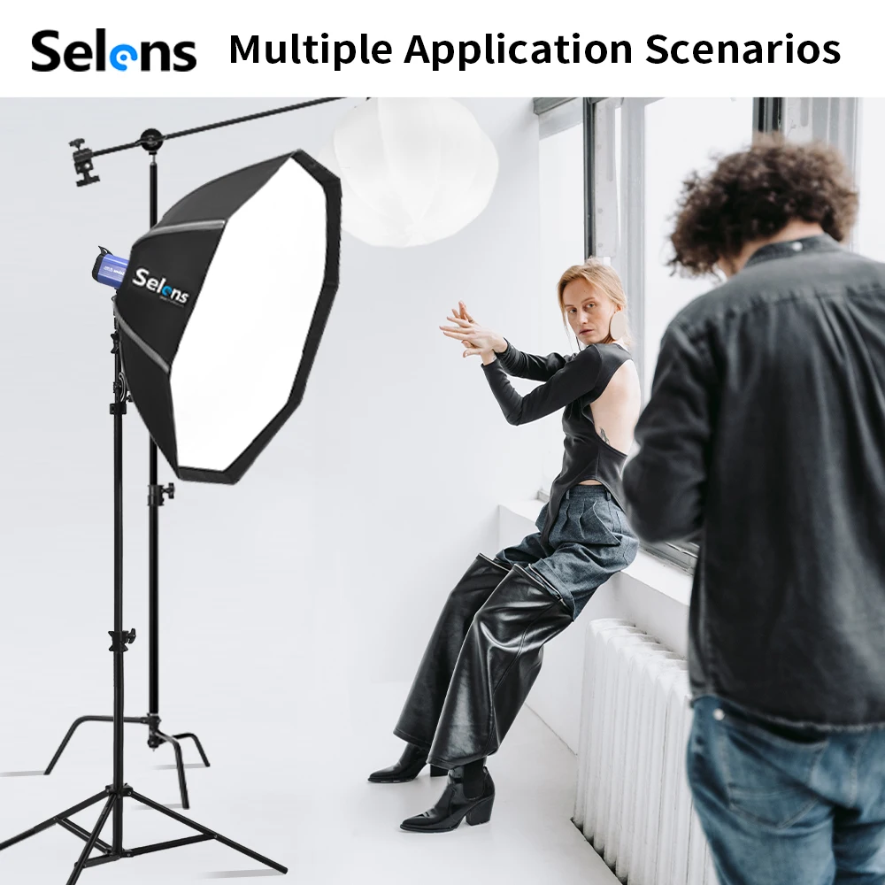 Selens 82/105cm Şemsiye Softbo - Photography Studio Lighting Set Up incelemesi ve fiyatı