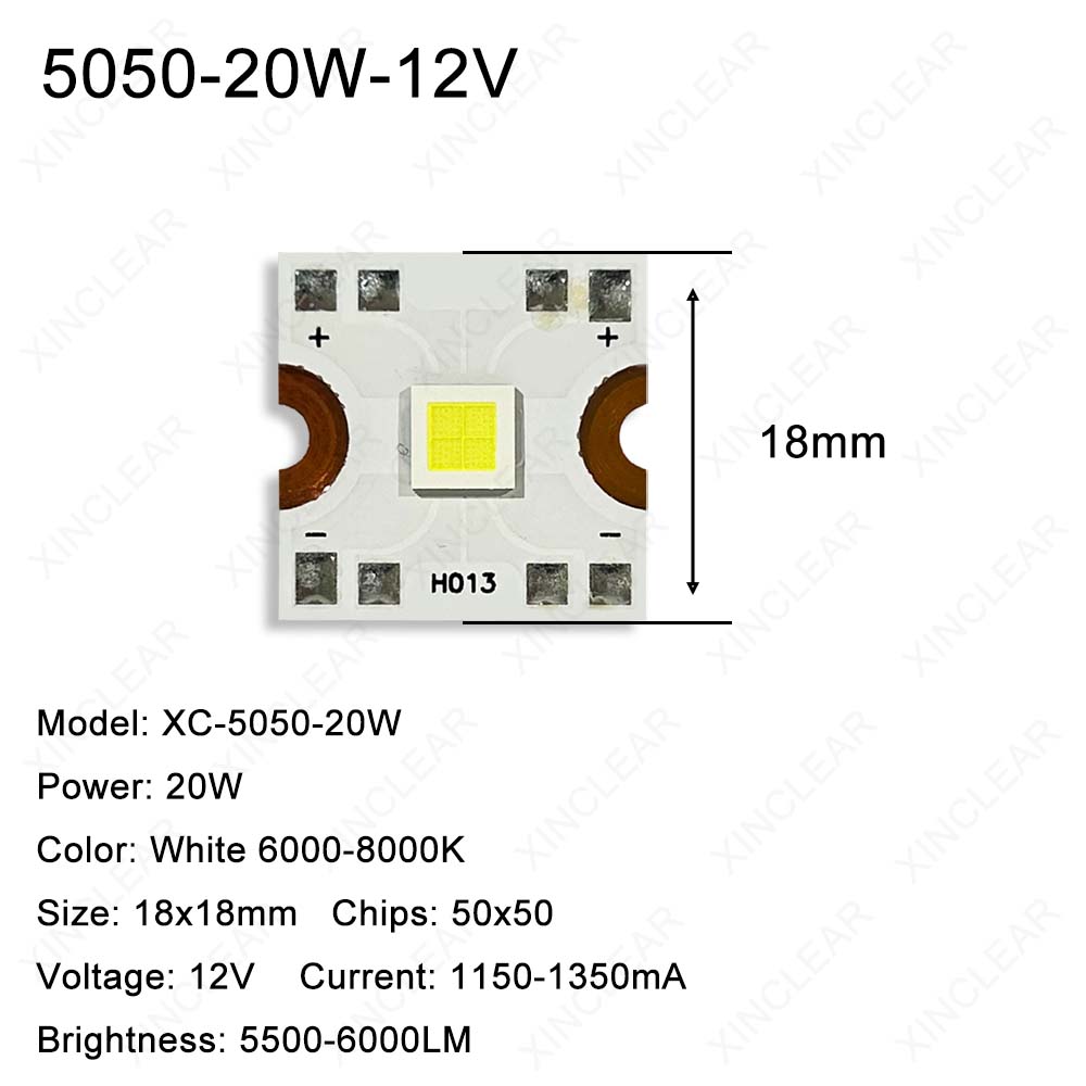 SMD 5050 7070 LED çip 20W 45W  - Photography Lighting Diy incelemesi ve fiyatı