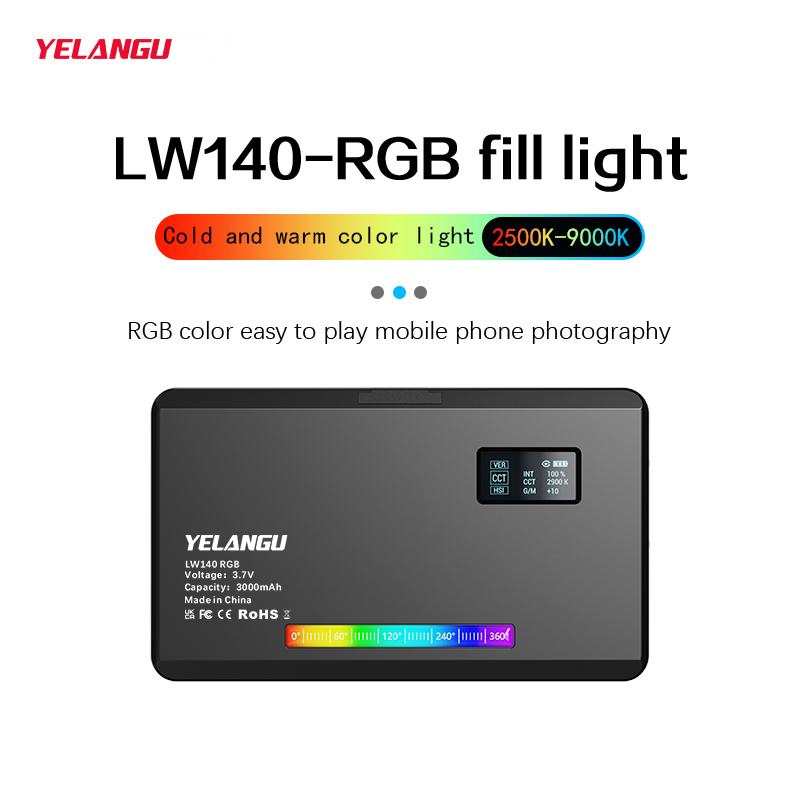 YELANGU RGB LED Video Işığı W1 - Photography Lighting With Umbrella incelemesi ve fiyatı
