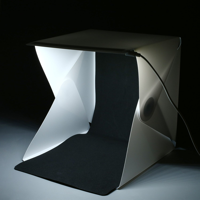 Taşınabilir Mini Fotoğraf Stüd - Photography Lighting Kit With Backdrop incelemesi ve fiyatı