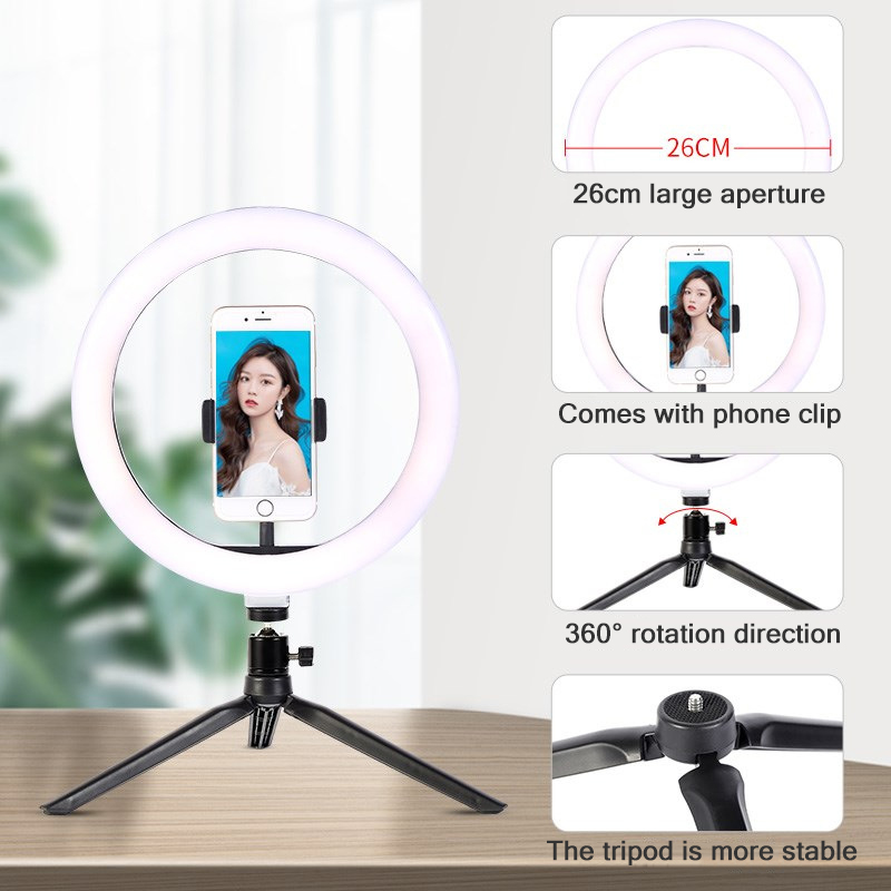 26 cm 10 inç Led Halka Selfie  - Photography Lighting With Umbrella incelemesi ve fiyatı