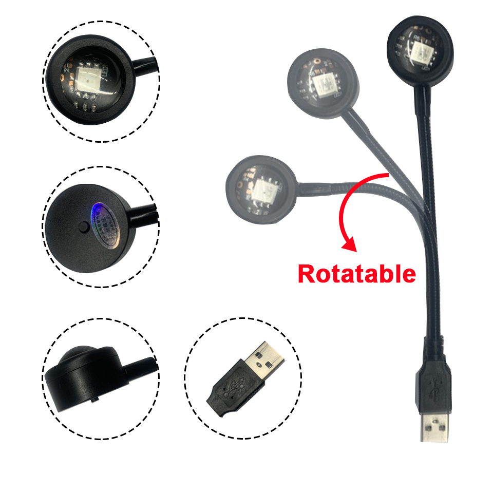 Mini LED Gün Batımı Lambası US - Photography Lighting Diy incelemesi ve fiyatı