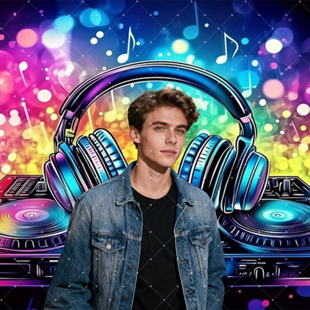 Hip Hop Müzik DJ Partisi Dekor - Photography Lighting Background incelemesi ve fiyatı