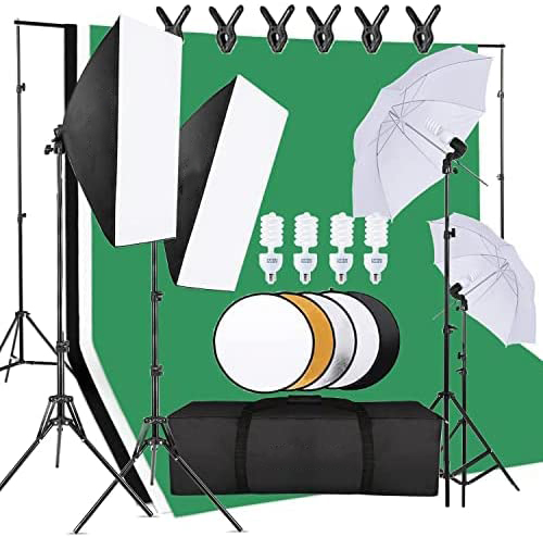 Uygun Maliyetli Fotoğraf Stüdy - Photography Lighting Kit With Backdrop incelemesi ve fiyatı