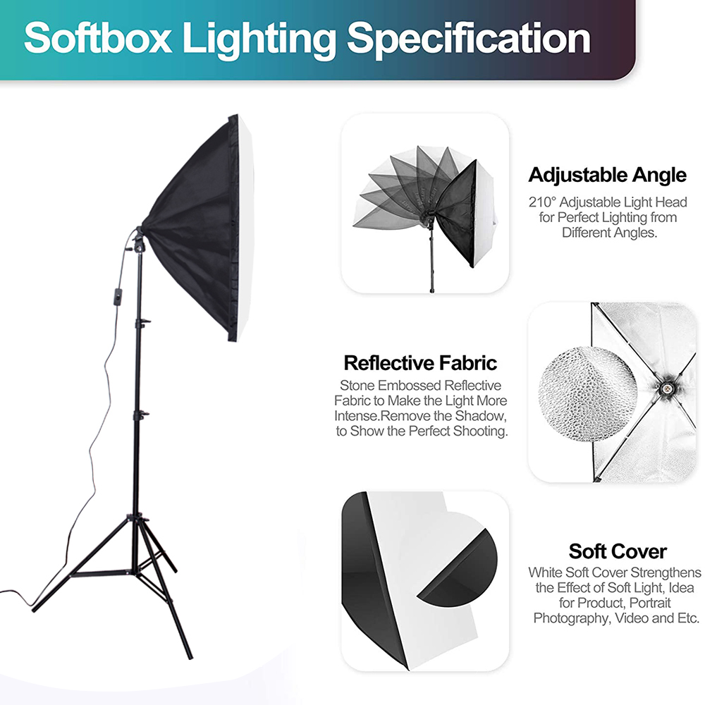 Uygun Maliyetli Fotoğraf Stüdy - Photography Lighting Kit With Backdrop incelemesi ve fiyatı
