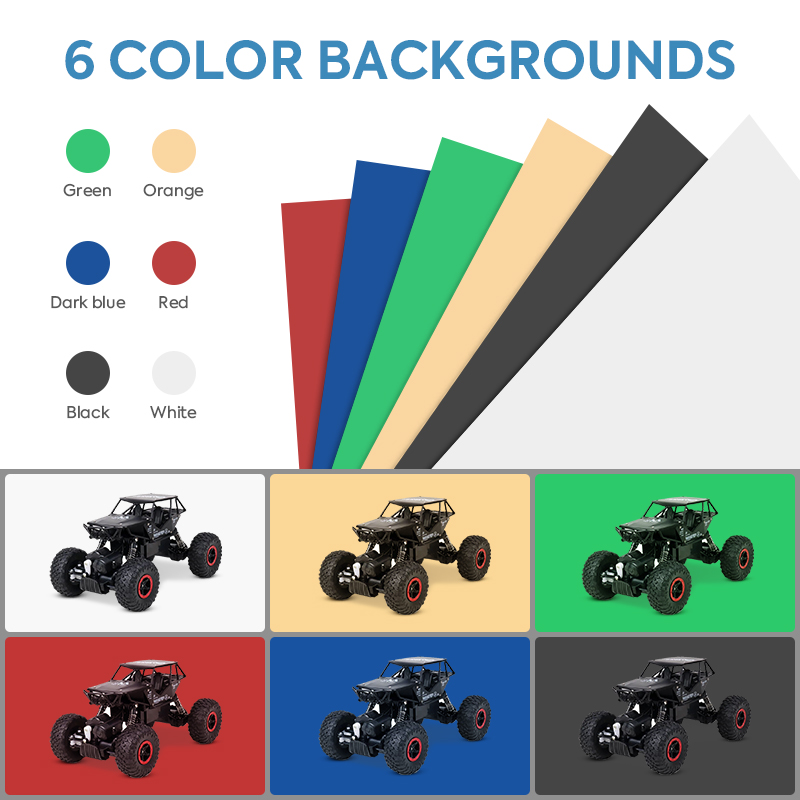 11.8x11.8 inç Katlama Fotoğraf - Photography Lighting Kit With Backdrop incelemesi ve fiyatı