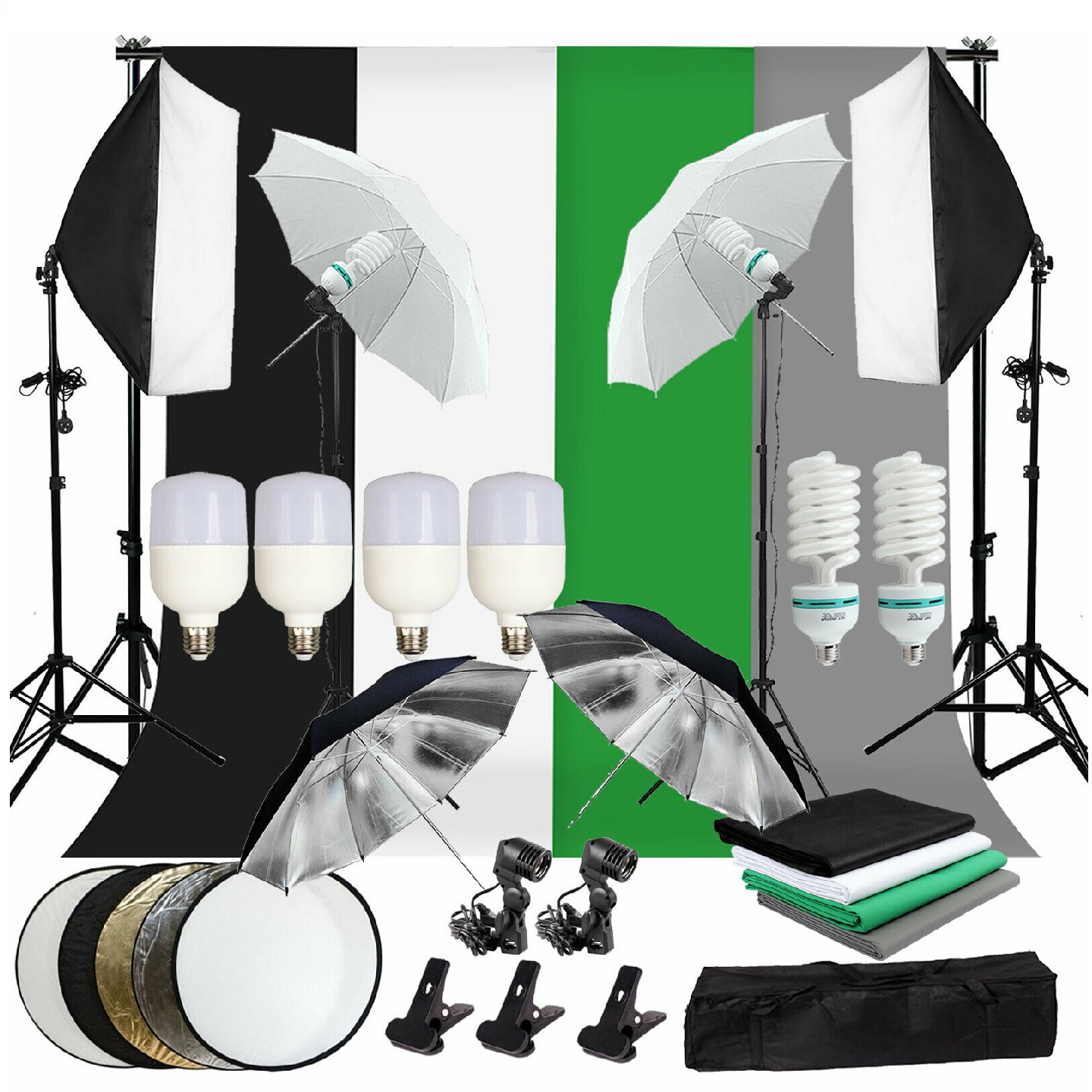 Altın Satıcı Tam Set Fotoğrafç - Photography Lighting Kit With Backdrop incelemesi ve fiyatı