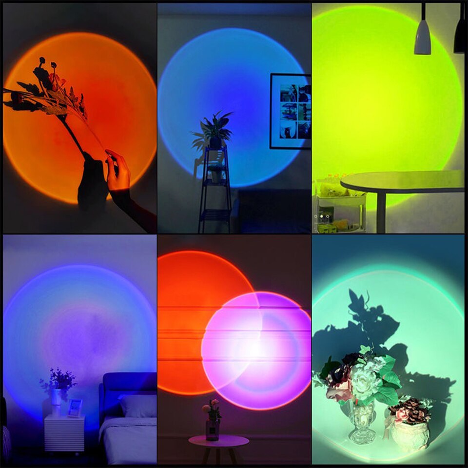 ZK40 LED Gün Batımı Lambası Ni - Photography Lighting Diy incelemesi ve fiyatı
